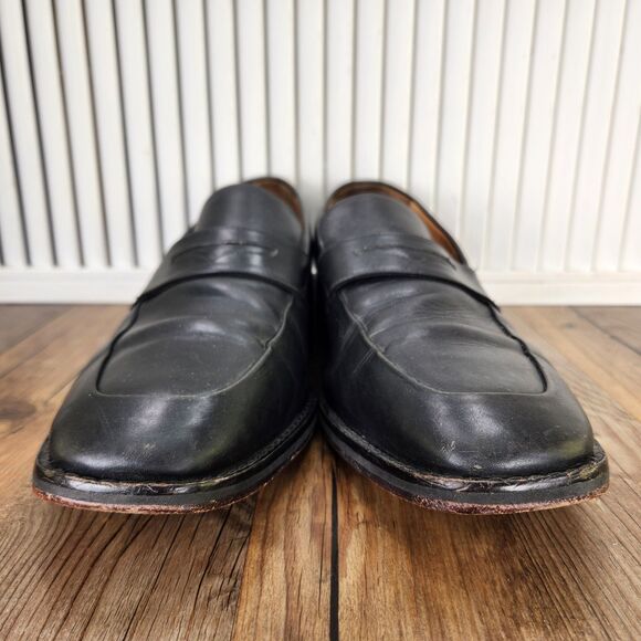 Cole Haan Martino II Penny Loafers Mens Sz 13 M Black Leather Dress Shoes C06597 main image 10